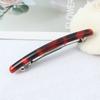 Pinza de acero con resorte de 11 cm para el cabello, pinza para cola de caballo, pinza superior, horquilla rota, tocado popular, pinza para flequillo, horquilla roja de subred