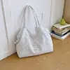 Bolsa com Estampa Floral Feminina 2026 Nova Tendência Verão Casual Moda Escola Trabalho Bolsa Tote Grande Capacidade Bolsa de Ombro Único