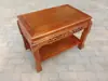 Soporte de Madera Maciza para Bonsái, Base Resistente para Acuario, Soporte de Exhibición de Piedra, Soporte para Flores, Estante de Almacenamiento para Sala de Estar, Mesa Lateral para Sofá, Mesa de Centro Pequeña