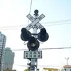 Luces Peatonales Pequeñas, Equipo de Señalización de Cruce de Aleación de Aluminio, Luces de Señalización Ferroviaria, Barreras Automáticas, Mayoreo