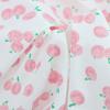 Tela de algodón con estampado floral de melocotón ropa de mujer vestidos brillantes de primavera y verano para niños tela para camisas de bebé
