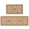 Tapetes de Piso Absorbentes de Aceite y Agua para Cocina Transfronterizos, Alfombras de Piso Largas Limpiables para el Hogar, Resistentes a Manchas, Tapetes Antideslizantes