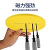 Plato pequeño para cebo de Impatiens línea magnética fuerte anzuelo vertical automático gran capacidad caja para cebo cebo juego completo de cebo para pistola suelta de pozo negro