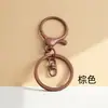 Directo del fabricante: un juego de tres cierres de langosta, que incluye un cierre de langosta redondo, una cadena en forma de ocho y una cadena de cuatro eslabones, hechos de metal, para llaveros, colgantes de muñecas y decoraciones de bricolaje