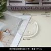 Nuevo producto transfronterizo: Bandeja de Cristal con Cuentas de Color Ámbar para Joyería, Adorno Decorativo de Escritorio, Accesorio Popular para Fotografía