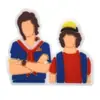 E-commerce Transfronteiriço Charms para Sapatos Stranger Things, Acessórios de Sapato de Praia Destacáveis de Desenho Animado, Fivelas Decorativas para Sapatos
