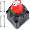 Interruptor de Apagado de Batería de Venta Caliente Transfronterizo Interruptor de Perilla de 2 Velocidades Modificación de Yate RV Interruptor de Alimentación Total