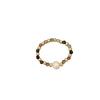 Nuevo Celebrous de Internet Transmisión en Vivo Mismo Estilo Perla Vintage Piedra Natural Índice Anillo para Dama Cristal con Cuentas Anillo Simple