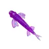Isca artificial para peixes-borboleta e peixes-lança, isca macia de 5,5/6,5cm para montagem Texas invertida, pesca em buracos pretos, peixe-mandarim e isca para robalo