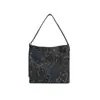 Bolsa Tote de Mezclilla con Estampado de Leopardo 2026 para Mujer, Gran Capacidad, Superficie Suave, para Viajes Diarios, de Hombro y Bajo el Brazo, Directo de Fábrica, en Stock