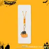 Colgante de Dibujos Animados de Halloween Transfronterizo Calavera Calabaza Fantasma Colgante para Bolsa Lanyard Llavero Regalo Pequeño para Eventos