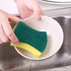 Esponja de limpeza de cintura quadrada, pano de limpeza espesso, pano de prato de cozinha, escova, panela