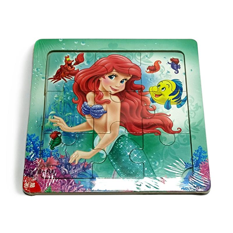 美人鱼框式拼图定制