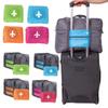 Bolsa de almacenamiento de viaje plegable de nailon impermeable de comercio exterior para hombres y mujeres, bolsa de almacenamiento para organizar ropa y equipaje de viaje.