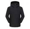 Nueva chaqueta de forro polar de una pieza para hombre y mujer, engrosada y forrada de forro polar, diseño de bloques de color otoño e invierno, cortavientos, impermeable y duradera, ropa de montañismo para exteriores