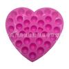Super personalizado todos os tipos de molde de silicone para assar 34 até mesmo molde de silicone de amor de rosas molde de bolo de chocolate