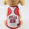 Ropa Nueva de Verano para Perros Ropa para Mascotas Chaleco para Perros Ropa de Baloncesto para Mascotas Chaleco de Fútbol Mundial
