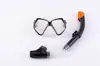 Gafas de buceo de silicona en stock transfronterizas, traje de buceo con máscara y tubo de snorkel, gafas de marco grande antivaho para hombres y mujeres