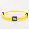 Pulsera Trenzada de Cuerda de Milán Multicolor con Puntos Transfronteriza Loto Blanco Acero Inoxidable Negro Grabado de Letras Cuerda Trenzada Ajustable
