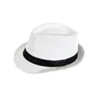 Chapéu de Sol Simples Diário Estilo Coreano Masculino e Feminino Chapéu Alto Britânico Chapéu de Palha Chapéu de Praia Moda Versátil Chapéu com Proteção Solar
