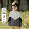 Jaqueta de fleece, agasalho de fleece infantil, novo estilo outono/inverno 2026, forro de jaqueta quente à prova de vento, moletom de corte solto para meninos e meninas