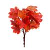 Simulación Transfronteriza Paquete Hoja de Arce Halloween Acción de Gracias Decoración del Hogar Adornos de Poda Paquete de Hojas de Arce de Otoño