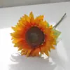 Girasoles Simulados, Ramos de Flores Simuladas, Arreglos de Flores Artificiales, Arreglos Florales para Mesa de Sala, Adornos Decorativos, Arreglos Florales para Bodas al por Mayor