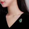 Broche de Lujo con Diseño de Doble Felicidad para Mujer, Pin Creativo de Calabaza Estilo Chino de Nicho, Broche de Alta Gama para Accesorios de Abrigos y Trajes