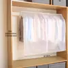 Funda para perchero, funda de tela a prueba de polvo, funda de suelo para interior, funda bloqueadora de polvo, funda para armario, funda simple para polvo de ropa, transparente