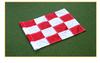 Conjunto de Bandeira e Copo de Buraco de Golfe em Plástico com Mastro de Bandeira Destacável de Duas Seções, Bandeira Alvo para Putting no Campo, Superfície Quadriculada