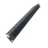 Placa ciega con cepillo para gabinete 1U con deflector de cepillo Panel falso a prueba de polvo Panel de relleno para gestión de cables de aviación 19 pulgadas