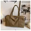 Bolsa de Lona Grande Capacidad Bolsa de Mano Grande para Equipaje Bolsa de Viaje de Negocios para Hombre Bolsa de Hombro para Exteriores Bolsa de Equipaje