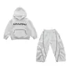 Conjunto de Sudadera con Capucha de Primavera para Niños 2026 Otoño Nuevo Elegante Fresco Bebé Moderno Conjunto de Dos Piezas