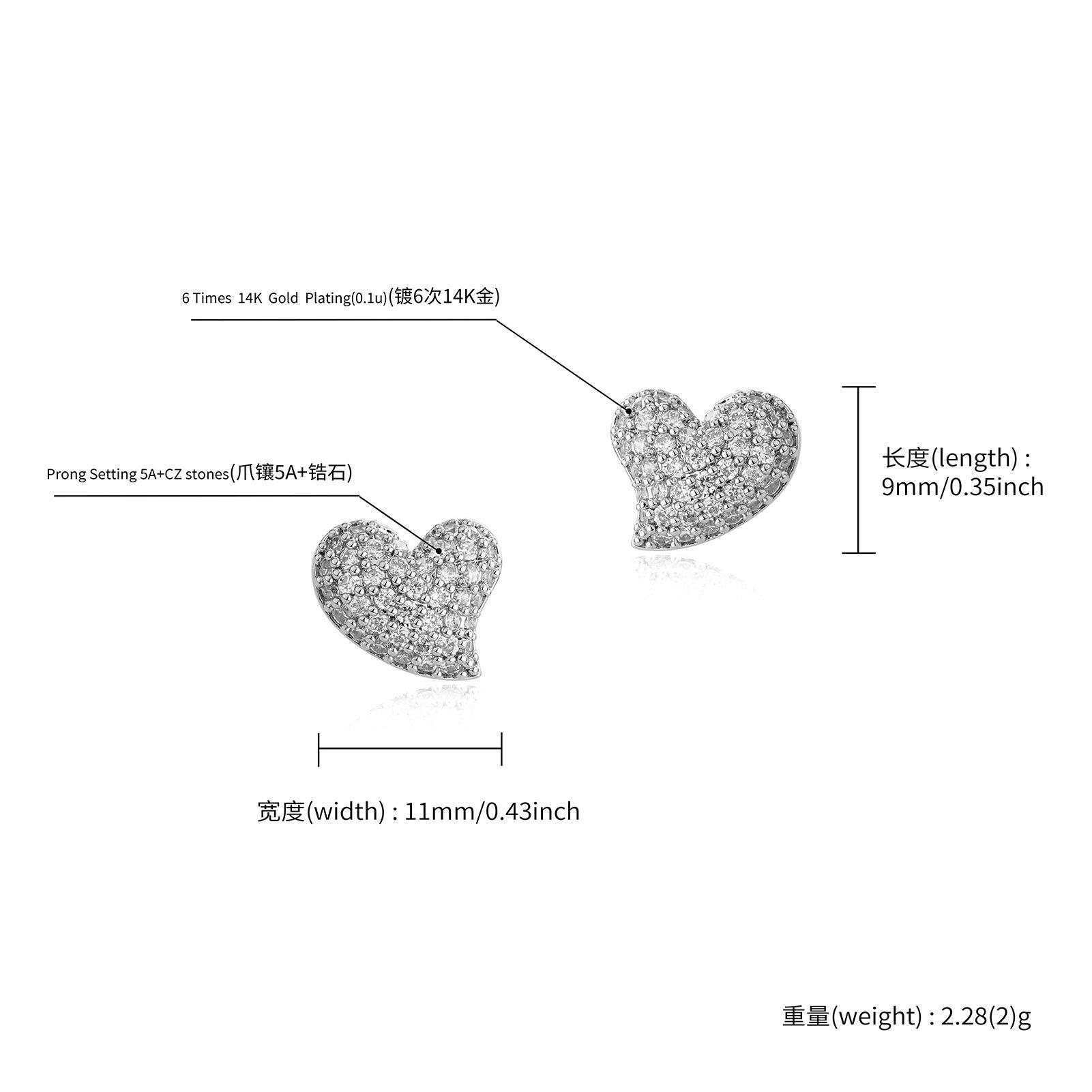 耳饰尺寸图