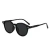Óculos de Sol 2025 Novos Tendência Feminino Retrô Armação Pequena Rosto Pequeno Óculos de Sol High-End Ins Shooting de Rua Armação Redonda Anti-UV