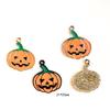Colgante de Halloween aleación aceite calabaza fantasma DIY haciendo aretes llavero accesorios de collar