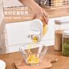 Tarro de plástico multifuncional para cocina, hermético y resistente a la humedad, para conservar cereales y dulces secos.