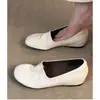 Mocassins Versáteis 4cm Outono/Inverno 2026, Novos Sapatos Slip-On para Mulheres, Bico Redondo, Aumentadores de Altura, para Uso Externo