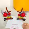 Decoraciones navideñas 2024 traje festivo adulto niños regalo de Navidad sombrero diadema transfronterizo fábrica venta al por mayor