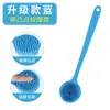 Cepillo de Baño Transfronterizo Engrosado con Mango Largo Cepillo de Baño de Masaje Cepillo para la Espalda Cerdas Suaves Doble Cara con Mango Largo Cepillo de Baño de Silicona