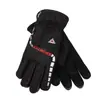 Luvas de Couro Grossas com Pelúcia de Inverno para Homens à Prova de Vento Impermeáveis para Ciclismo Quentes Sensíveis ao Toque para Uso Externo Dirigindo Motocicleta