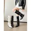 Botas de Monta Hasta la Rodilla para Mujer Chuyuji 2026 Nuevas Otoño/Invierno Botas Legging de Punta Aguda con Tacón Alto para Chica Popular