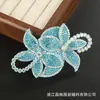 Acessórios de Joias Flor Folha de Strass Doce Moda Acessórios de Cabelo Flor Broche Sapato Bolsa Joias Artesanais DIY Acessórios Atacado