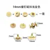 Hebilla Magnética, Botón de Presión de Doble Cara, Cierre Magnético, Accesorios para Maletas Botón Magnético 14mm-18mm Botón Magnético de Hebilla