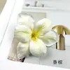 Cabezas de Flor de Lirio Simuladas de Doble Pétalo de Colores Kit de Materiales para Accesorios de Cabello DIY Pasador de Flor Artificial Accesorios Kit de Materiales Pared de Flores de Boda Pequeños Adornos