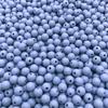Cuentas redondas de resina color crema para hacer bisutería, accesorios DIY, cuentas color crema, cuentas sueltas, material para collar y pulsera de cuentas hechas a mano, cadena para teléfono móvil