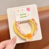 Cuerda para el pelo china para niños, goma elástica, cuerda elástica alta para el pelo de niña pequeña, anillo para el pelo de coleta alta de niña dulce, tocado