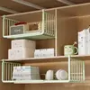 Cesta colgante retráctil para debajo del gabinete, estante de almacenamiento retráctil para debajo del escritorio de dormitorio, estante colgante para almacenamiento de bocadillos para litera inferior de dormitorio universitario