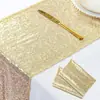 Toalha de Mesa Redonda Simples Estilo Nórdico para Festa de Casamento Decoração de Natal Runner de Mesa com Glitter Dourado e Vermelho Toalha de Mesa