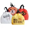 Bolsas Personalizadas para Comida Rápida para Llevar, Bolsas de Empaque Translúcidas con Cordón para Regalos y Ropa, Logotipo de Impresión Personalizada del Fabricante